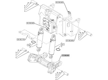 Гидравлический цилиндр NEW HOLLAND