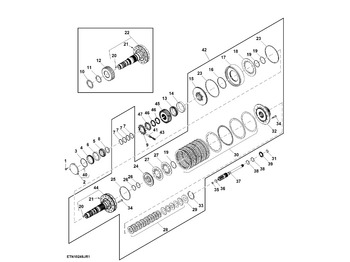 Сцепление и запчасти JOHN DEERE