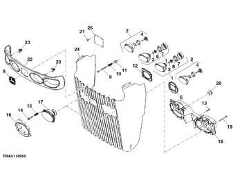 Кузов и экстерьер JOHN DEERE