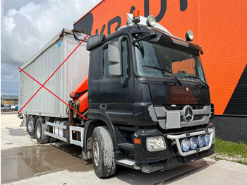 Грузовик-шасси, Автоманипулятор Mercedes-Benz Actros 2536 6x2*4 PK18002 / BOX L=6965 mm: фото 3