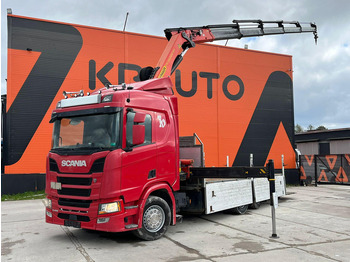 Грузовик бортовой/ Платформа SCANIA R 450