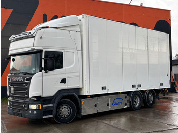 Грузовик с закрытым кузовом SCANIA R 580