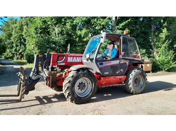 Телескопический фронтальный погрузчик MANITOU MT 1235