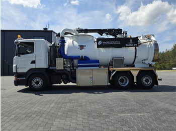 Ассенизатор Scania Saugbagger Larsen FlexVac 311 Vacuum suction loade: фото 4