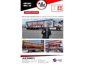 Новый Погрузочная рампа AZ RAMP STAR- 10T-ZR mobile loading ramp: фото 4