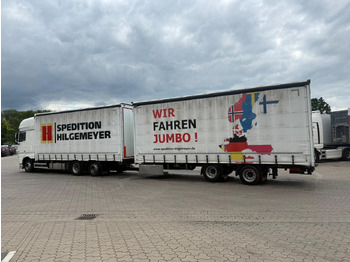 Тентованный грузовик, Тентованный прицеп DAF XF 480 FAN LowDeck 6x2 Jumbo Inklusive Anhänger: фото 4
