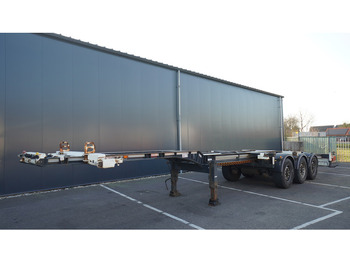 Полуприцеп-контейнеровоз/ Сменный кузов Renders 3 AXLE EXTENDABLE CONTAINER TRANSPORT TRAILER: фото 2