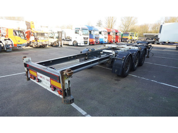 Полуприцеп-контейнеровоз/ Сменный кузов Renders 3 AXLE EXTENDABLE CONTAINER TRANSPORT TRAILER: фото 5