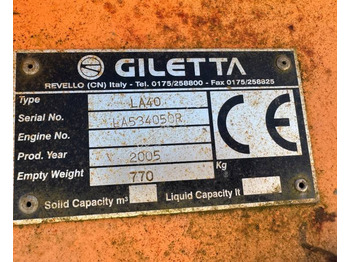 Отвал для снега Giletta: фото 5