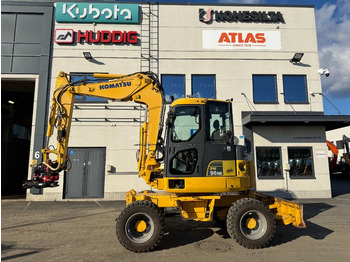 Колёсный экскаватор KOMATSU