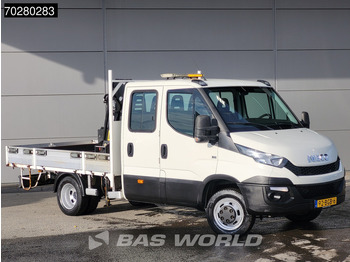 Iveco Daily 50C17 3,0L Automaat HIAB 017T-2 DC Open laadbak Dubbellucht Airco Euro6 Pickup Crane Kraanwagen Pritsche Airco Dubbel cabine в лизинг Iveco Daily 50C17 3,0L Automaat HIAB 017T-2 DC Open laadbak Dubbellucht Airco Euro6 Pickup Crane Kraanwagen Pritsche Airco Dubbel cabine: фото 3