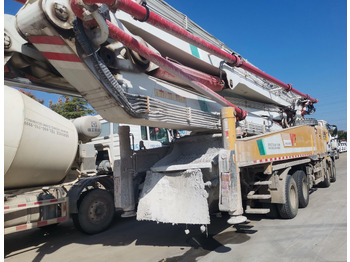 Автобетононасос XCMG Factory Second Hand Hydraulic Concrete Pump HB62V 62m Cement Punp Truck For Sale: фото 4