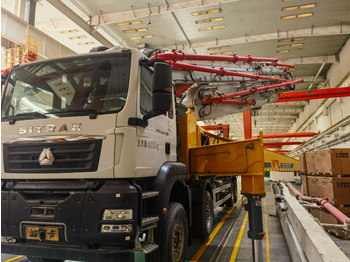 Автобетононасос XCMG Official 60m Concrete Pump Machine HB60V Used Concrete Pump Truck For Sale: фото 5
