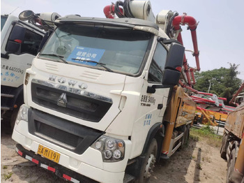 Автобетононасос XCMG Official Used HB52V Schwing 52m Concrete Pump Truck Mounted Boom Concrete Pump Price: фото 4