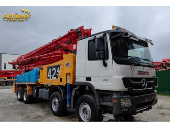 Автобетононасос PUTZMEISTER Mercedes-Benz Actros 4141 concrete pumpM42-4R 170 m³【ACHIEVE】TOP CONDITION!!!: фото 4