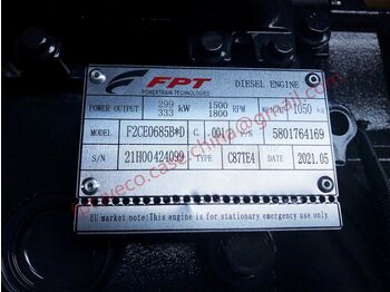 Электрогенератор F2CE0685B*D 580174169 FPT industrial generator set: фото 2