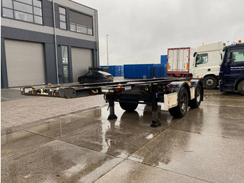 Полуприцеп-контейнеровоз/ Сменный кузов Krone SZ / 20 FT Container Chassis / BPW: фото 4