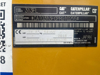 Cat 313 F L в лизинг Cat 313 F L: фото 5
