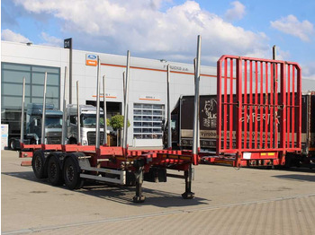 Полуприцеп лесовоз NPK 39, AXLES SAF, 2X LIFTING AXLE: фото 2