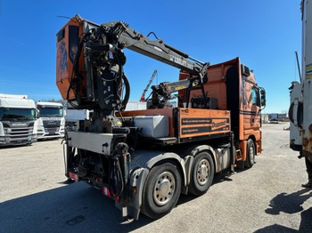 Тягач Mercedes-Benz Actros 2654 / V8 6x4 SZM, Kipphydraulik Blatt-Luft, E4: фото 4