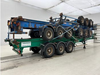 Полуприцеп-контейнеровоз/ Сменный кузов Fruehauf 4x Skelet 2 x 20-40 ft*: фото 4
