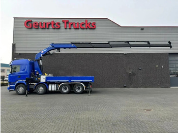 Scania R580 V8 8X4 TREKKER-BAKWAGEN COMBI + HMF 4020-K5 в лизинг Scania R580 V8 8X4 TREKKER-BAKWAGEN COMBI + HMF 4020-K5: фото 1