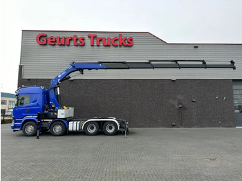 Scania R580 V8 8X4 TREKKER-BAKWAGEN COMBI + HMF 4020-K5 в лизинг Scania R580 V8 8X4 TREKKER-BAKWAGEN COMBI + HMF 4020-K5: фото 2