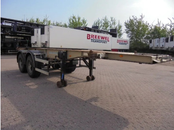 Полуприцеп-контейнеровоз/ Сменный кузов Groenewegen 20CC-15-18 STEEL SPRINGS: фото 3