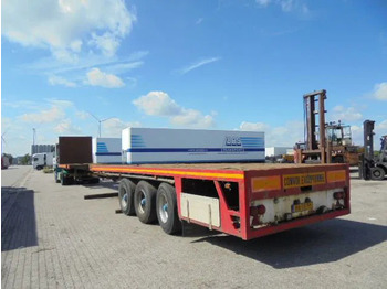 Полуприцеп бортовой/ Платформа Kromhout 3AOUH-16-27: фото 3