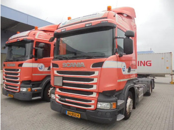 Грузовик с закрытым кузовом SCANIA R 410