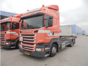 Грузовик с закрытым кузовом SCANIA R 410