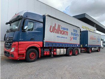 Тентованный грузовик MERCEDES-BENZ Actros 2548