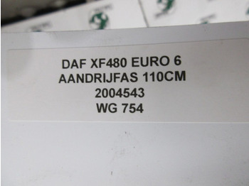 Рама/ Шасси для Грузовиков DAF 2004543 AANDRIJFAS 110CM XF 480 EURO 6: фото 5