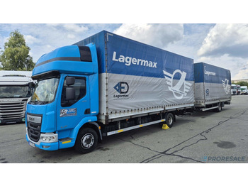 DAF LF 260 FA EURO 6 valník s plachtou в лизинг DAF LF 260 FA EURO 6 valník s plachtou: фото 2