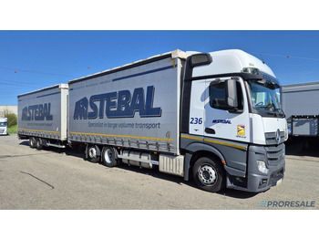 Тентованный грузовик MERCEDES-BENZ Actros 2542