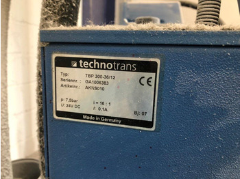 Печатное оборудование Technotrans paint conveyor 4x TPB 300-36-12 for 300kg container: фото 4