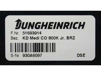 Приборная панель для Погрузочно-разгрузочной техники Jungheinrich 51693914 | Display KD MEDI CO 800K Jr BRZ from ESD120 year 2019 sn.: фото 3