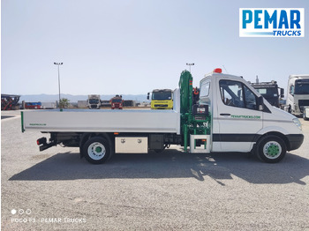 Грузовик бортовой/ Платформа, Автоманипулятор MERCEDES-BENZ SPRINTER 515 CDI GRUA CAJA FIJA 150 CV: фото 4