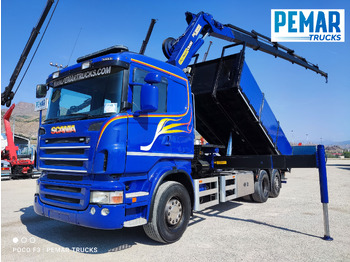 SCANIA R 420 6X2 GRUA PALFINGER PK 23002 BASCULANTE в лизинг SCANIA R 420 6X2 GRUA PALFINGER PK 23002 BASCULANTE: фото 1