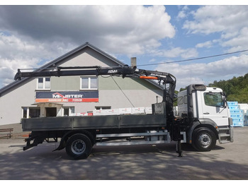 Грузовик бортовой/ Платформа, Автоманипулятор Mercedes-Benz Atego 1823 żuraw HDS Atlas 105.2 koła 315/80R22,5: фото 3