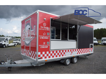 Новый Торговый прицеп BCC POLSKA - PRZYCZEPA GASTRONOMICZNA - FOOD TRUCK - CATERING TRAILER - HANDLOWA, PIZZA, BURGER, KEBAB, KURCZAK Z ROŻNA, LODY, KAWA, PĄCZKI: фото 3