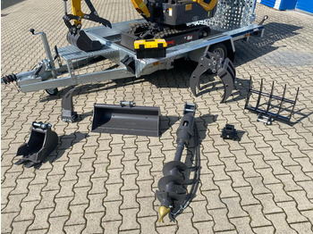 Мини-экскаватор Minibagger BK1000JS + Tieflader + Zubehör *HERBSTAKTION*INKL.19% MWST*BERGER KRAUS*SOFORT!*: фото 2