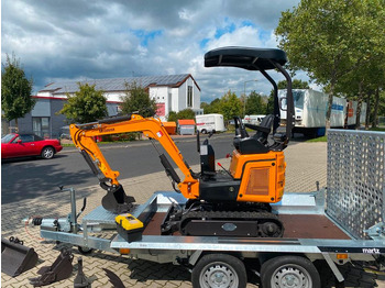 Мини-экскаватор, Прицеп Minibagger BK1300JSR + Anhänger + Zubehör *INKL.19% MWST*BERGER KRAUS*KUBOTA*JOYSTICK*SCHENKWARM*SOFORT!*: фото 4