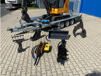 Мини-экскаватор Minibagger BK2800ASR + Tieflader + Zubehör *INKL.19% MWST*BERGER KRAUS*KUBOTA*SCHWENKARM* VERSTELLFAHRWERK*KLIMA*: фото 3 Мини-экскаватор Minibagger BK2800ASR + Tieflader + Zubehör *INKL.19% MWST*BERGER KRAUS*KUBOTA*SCHWENKARM* VERSTELLFAHRWERK*KLIMA*: фото 3