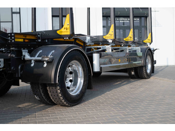 Новый Прицеп лесовоз Для транспортировки леса Hydrofast Przyczepa 2 osiowa do drewna stosowego HFP2/2-axle timber trailer HFP2: фото 5