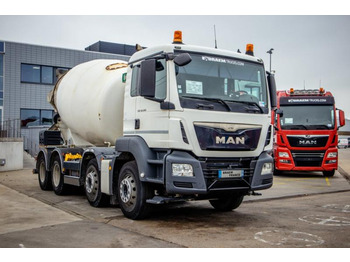 Автобетоносмеситель MAN TGS 32.360 BB+E6+MIXER 9M³: фото 3