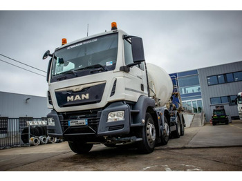 Автобетоносмеситель MAN TGS 32.360 BB+E6+MIXER 9M³: фото 2
