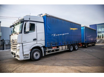Тентованный грузовик MERCEDES-BENZ Actros 2548