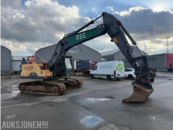 Экскаватор 2016 Volvo EC250EL BELTEGRAVER R8 ROTOTILT TOPCON MASKINSTYRING SERVICEHISTORIKK: фото 2