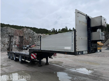 Прицеп 2019 Carnehl CSTV 40-60 - 4 akslet maskinsemi - Manuelt uttrekk - Hydraulisk bredding - Støttelabber bak - Fjernstyring: фото 3